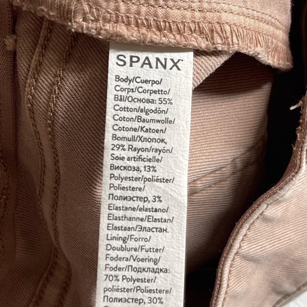 SPANX Stretch Twill Wide Leg Crop Pant Size XL - Picture 8 of 16